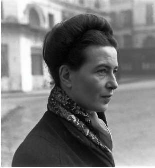 “La mujer no nace, se hace”. Simone de Beauvoir