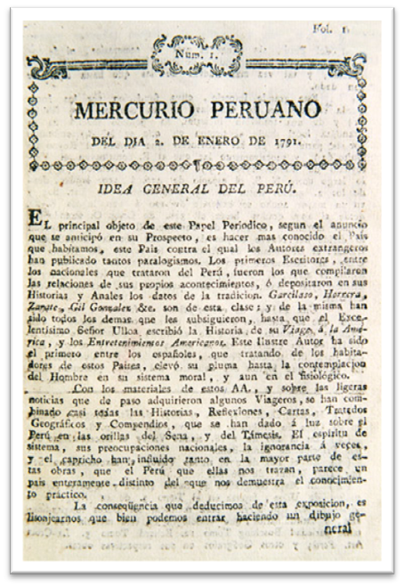 El Mercurio peruano
