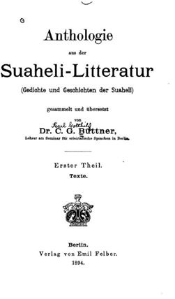 Swahelli Literatur
